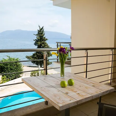 Deluxe Kefalonia Leyland 1 Bedroom Pool And Sea View Karavomilos