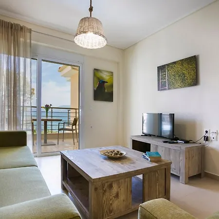 Deluxe Kefalonia Leyland 1 Bedroom Pool And Sea View Karavomilos Villa *